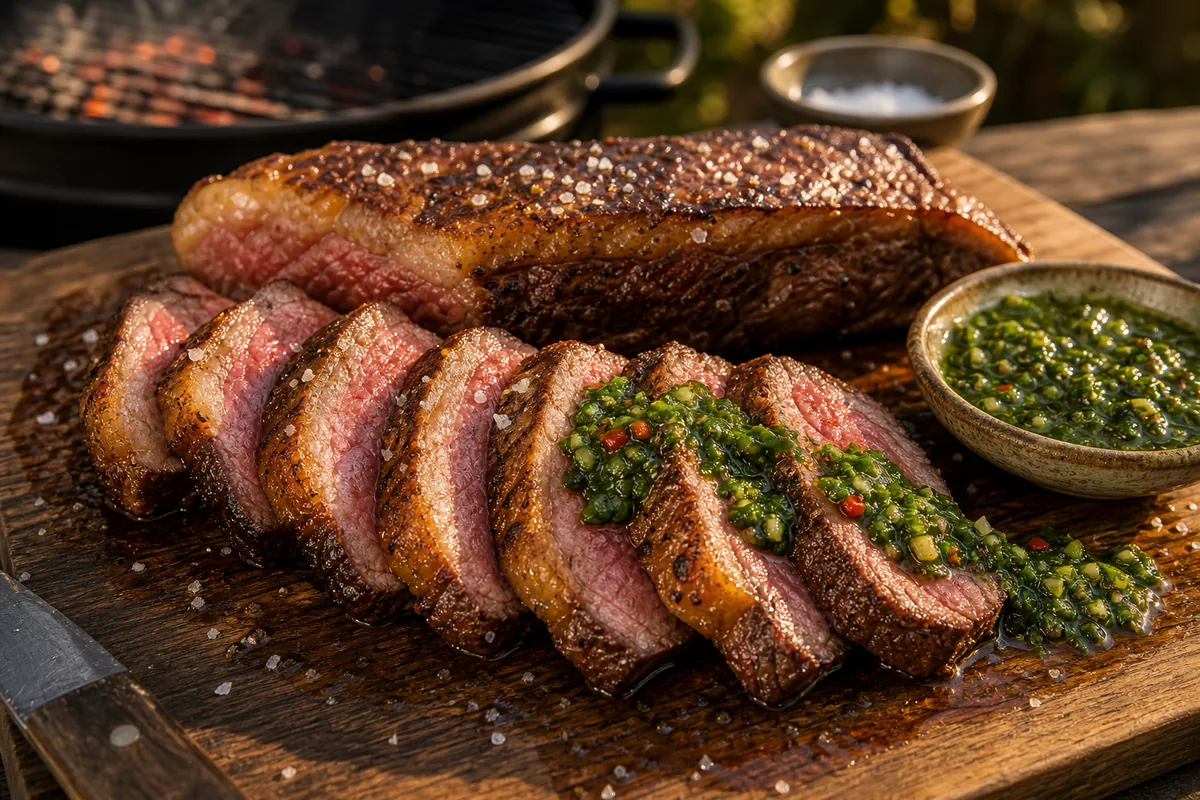 Picanha vom Grill mit Chimichurri